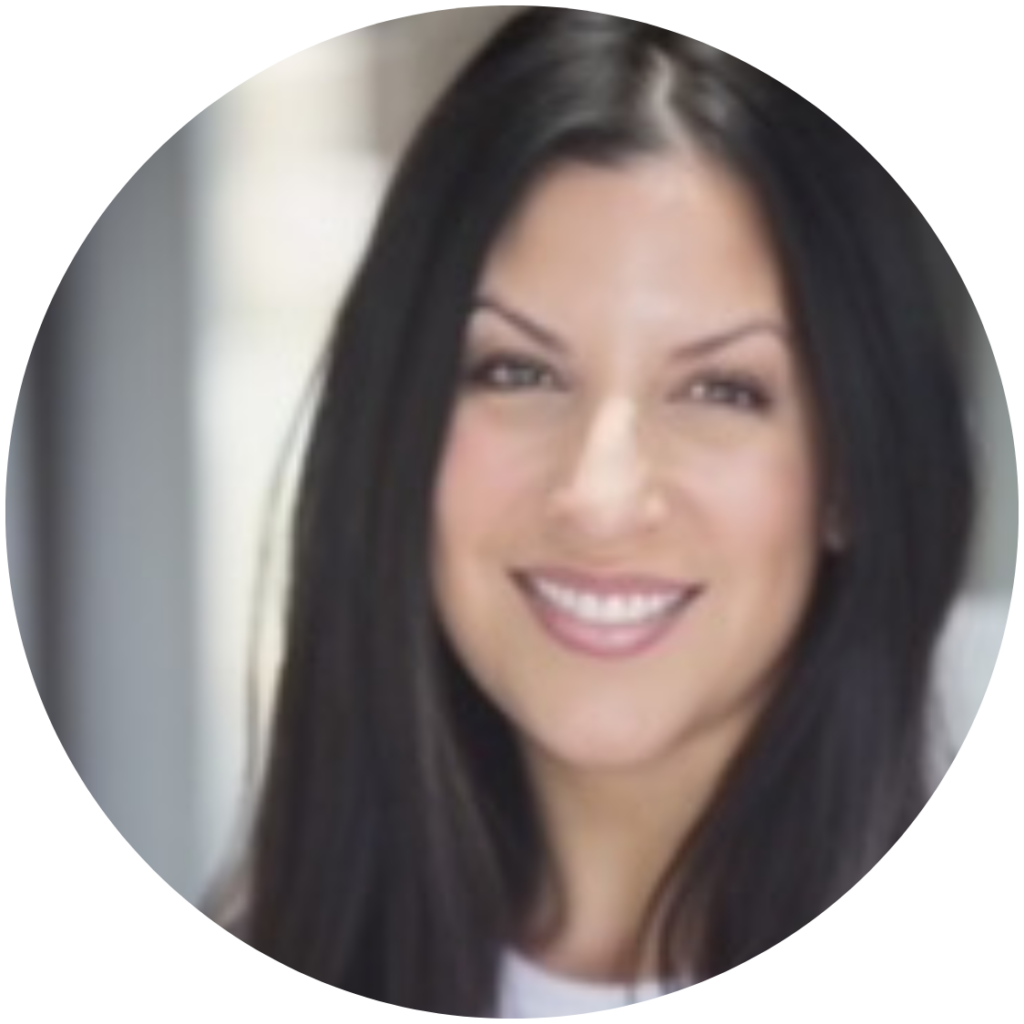 Picture pf Angela Jones. Angela has olive skin, black hair, brown eyes, and is wearing a white shirt.