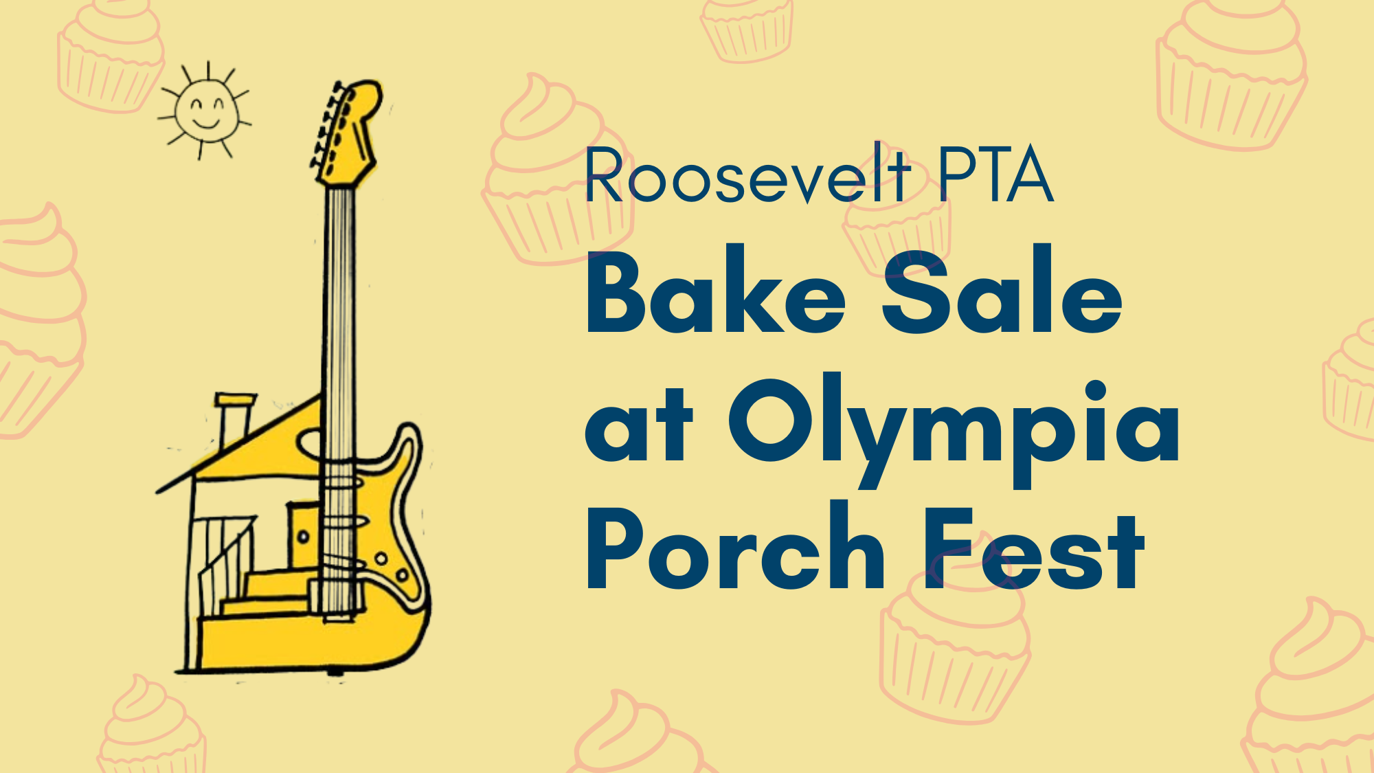 Roosevelt PTA Bake Sale at Olympia Porch Fest